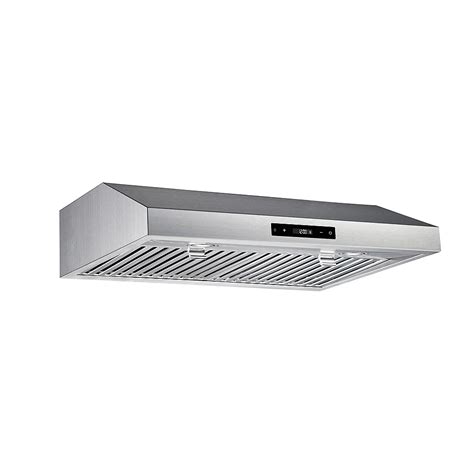 home depot under cabinet hood 30 stainless steel|under counter range hood 30.